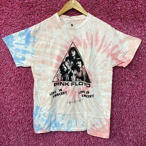 Pink Floyd DSOTM 1973 Live in Concert Tie Dye T-Shirt Small